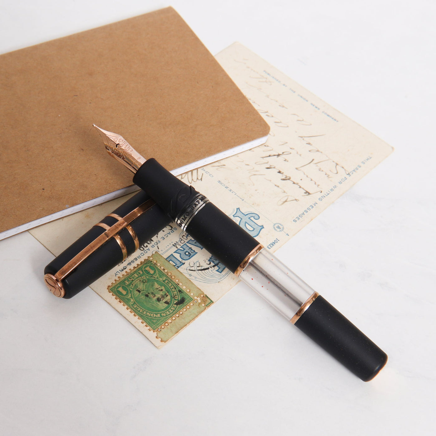 Visconti Homo Sapiens Bronze Age Crystal Dream Fountain Pen Preowned