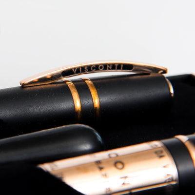 Visconti Homo Sapiens Bronze Age Travel Edition Basaltic Lava Resin Constructed Fountain Pen