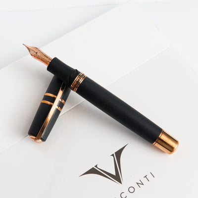 Visconti Homo Sapiens Bronze Age Travel Edition Fountain Pen With Bronze Trim Accents
