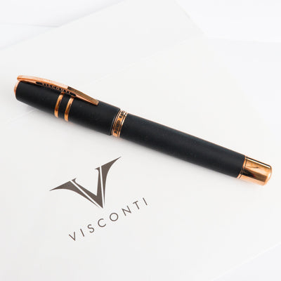 Visconti Homo Sapiens Bronze Age Travel Edition Mount Etna Lava Rock Fountain Pen