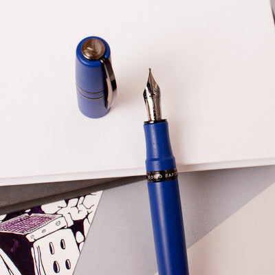 Visconti Homo Sapiens Lava Blue Ultramarine Fountain Pen