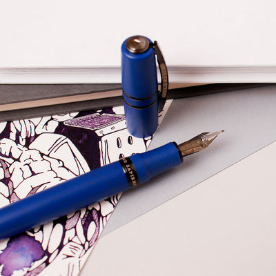 Visconti Homo Sapiens Lava Blue Ultramarine Fountain Pen