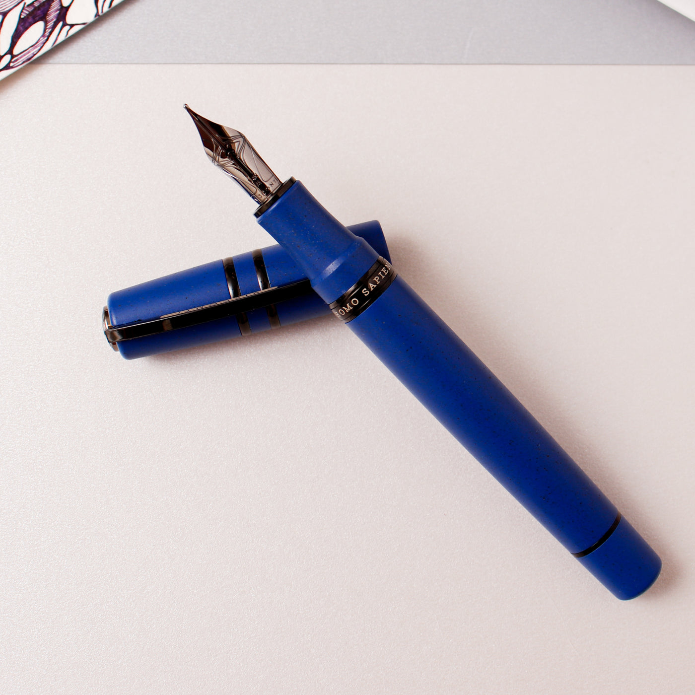 Visconti Homo Sapiens Lava Blue Ultramarine Fountain Pen