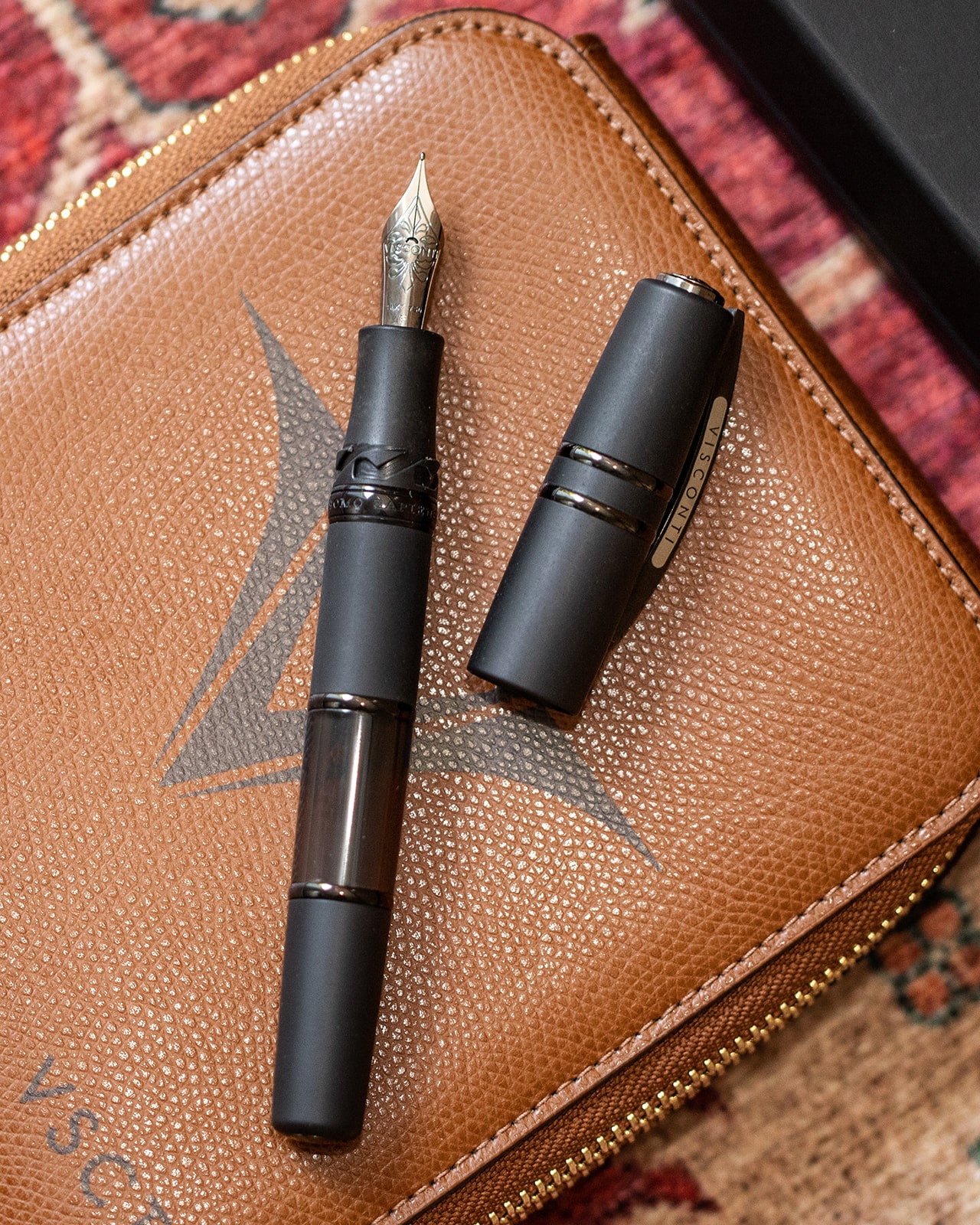 Visconti Homo Sapiens Dark Crystal Fountain Pen