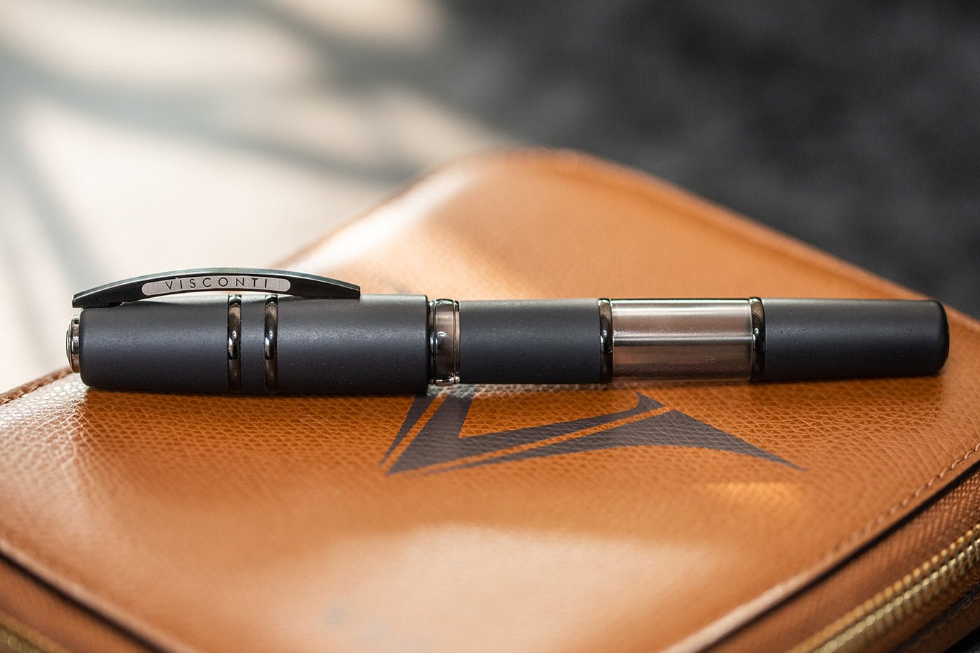 Visconti Homo Sapiens Dark Crystal Fountain Pen