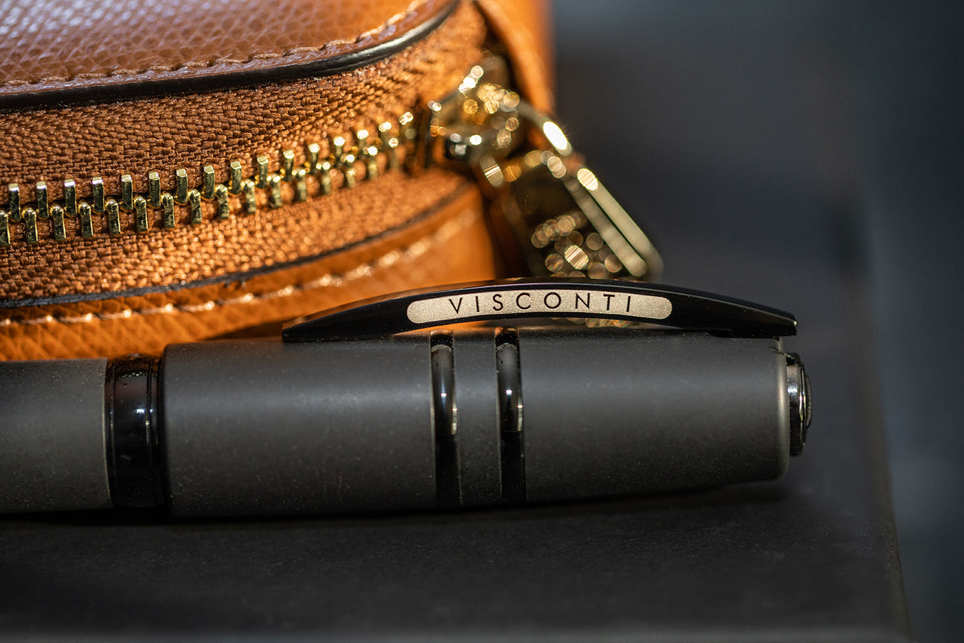 Visconti Homo Sapiens Dark Crystal Fountain Pen