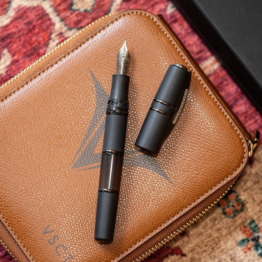 Visconti Homo Sapiens Dark Crystal Fountain Pen