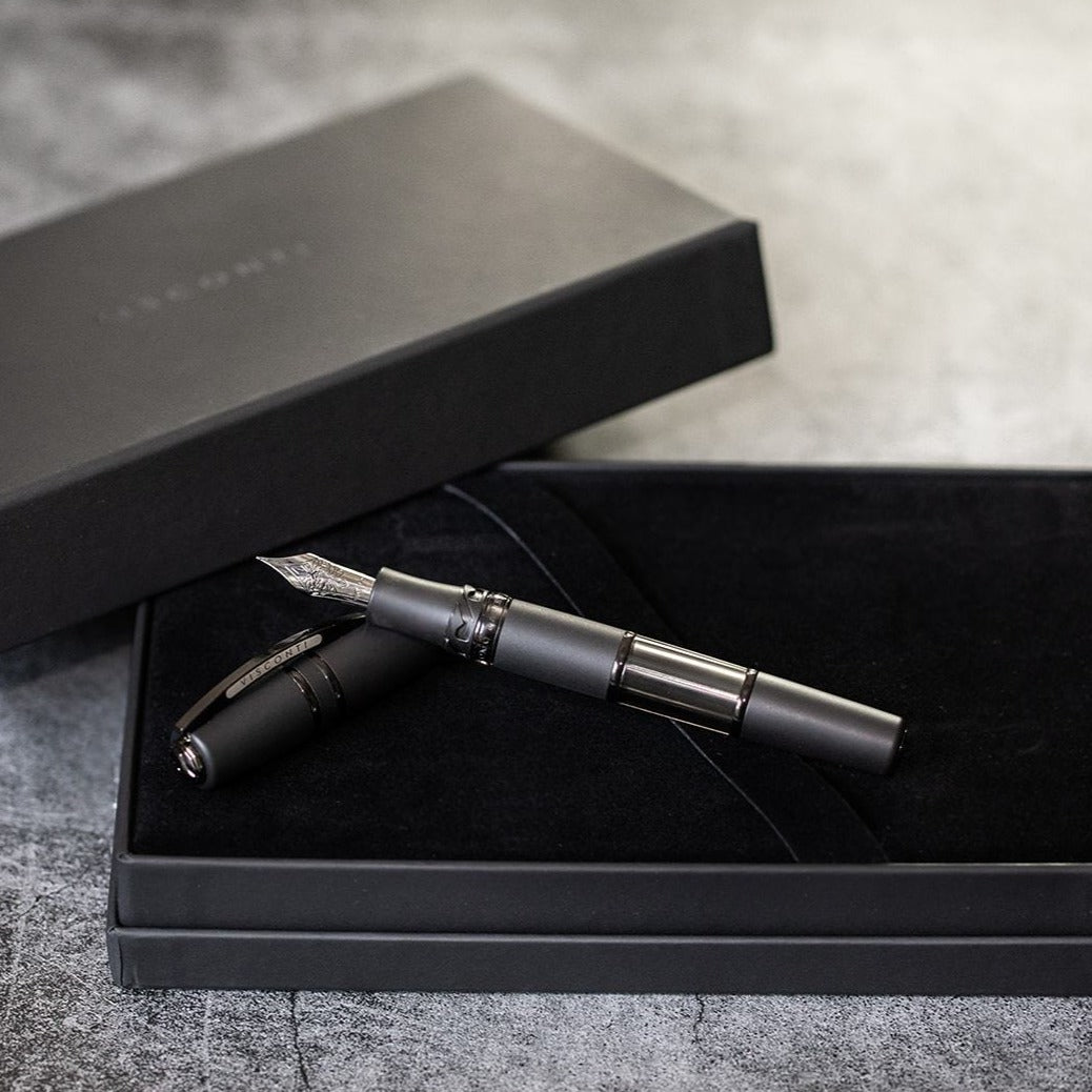 Visconti Homo Sapiens Dark Crystal Fountain Pen