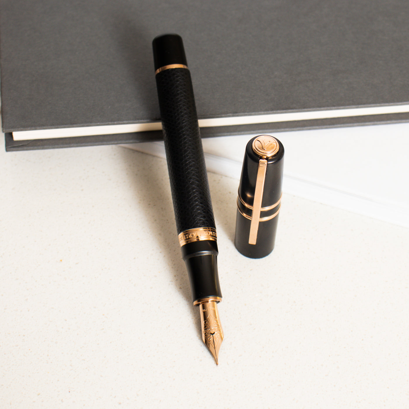 Visconti Homo Sapiens Dual Touch Black Fountain Pen