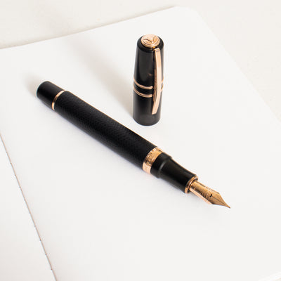 Visconti Homo Sapiens Dual Touch Black Fountain Pen