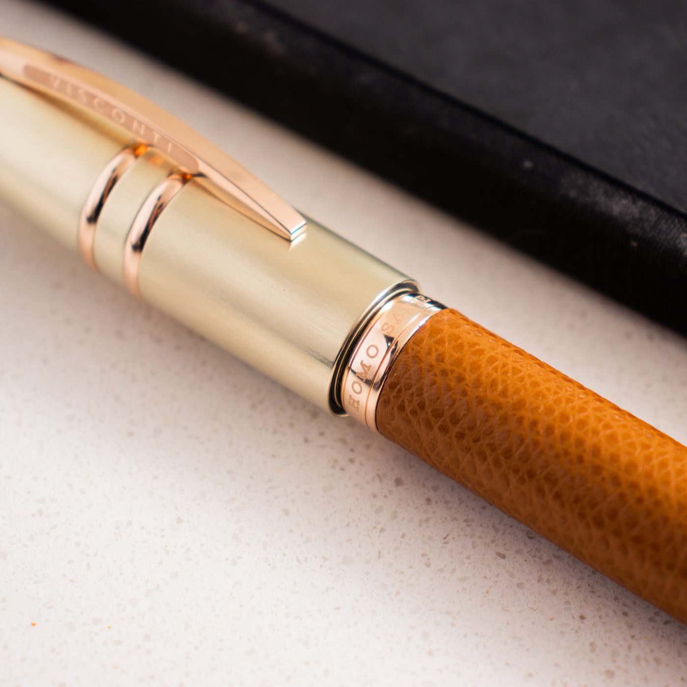 Visconti Homo Sapiens Dual Touch Cognac Fountain Pen