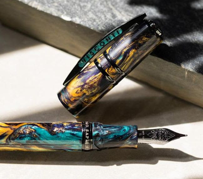 Visconti Homo Sapiens Earth Origins Earth Fountain Pen Uncapped