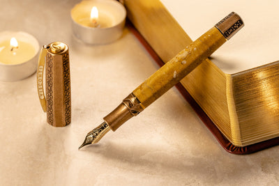 Visconti-Il-Magnifico-Egyptian-Marble-Fountain-Pen-Renaissance-Inspired