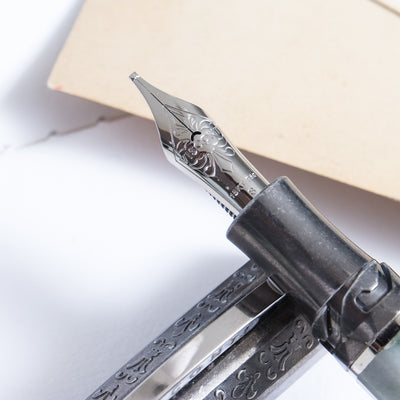 Visconti Il Magnifico Verzino Green Fountain Pen