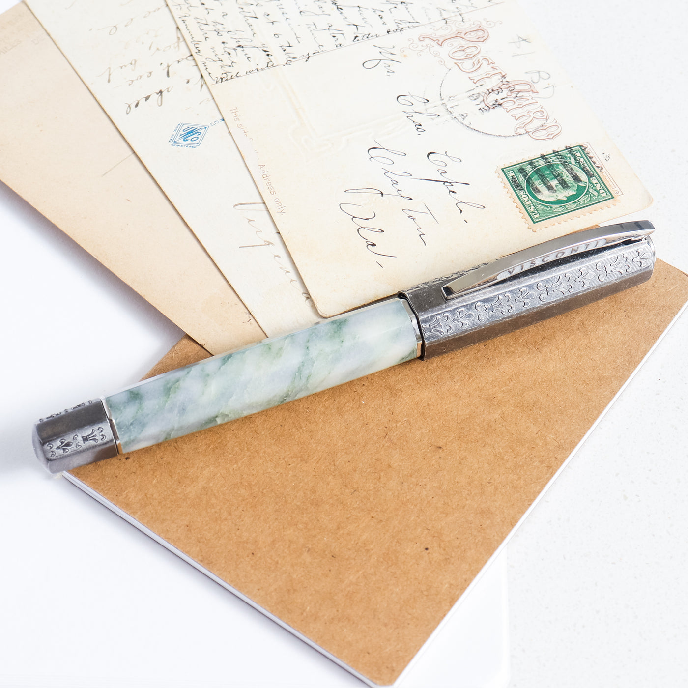 Visconti Il Magnifico Verzino Green Fountain Pen