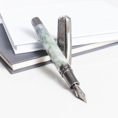 Visconti Il Magnifico Verzino Green Fountain Pen
