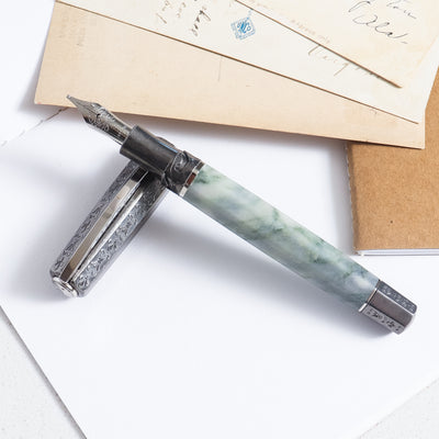 Visconti Il Magnifico Verzino Green Fountain Pen