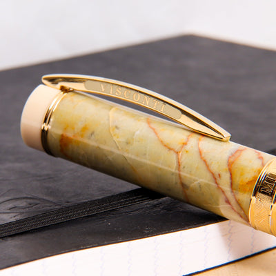 Visconti-Millionaire-Honey-Fountain-Pen-Clip