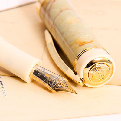 Visconti-Millionaire-Honey-Fountain-Pen-Nib-Details