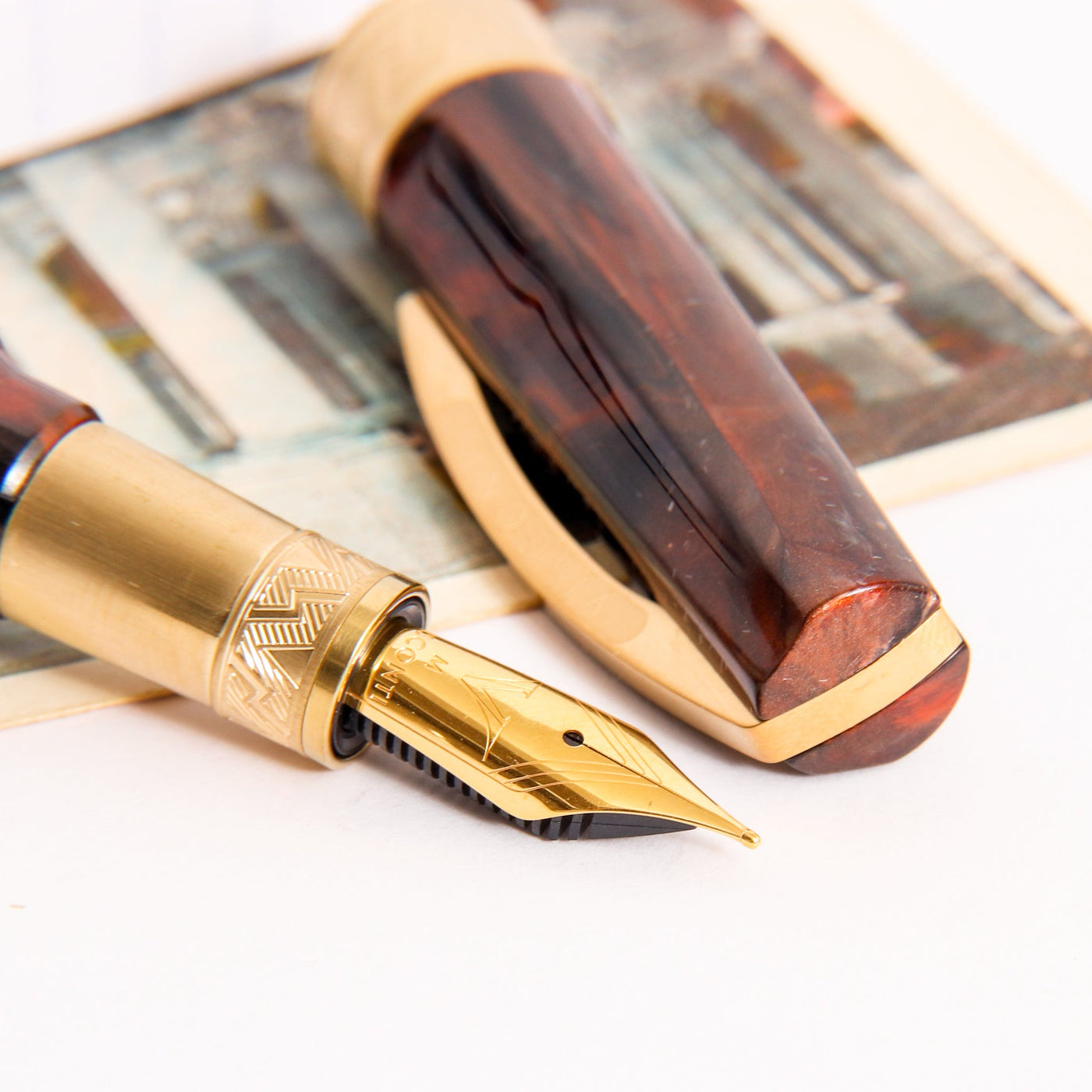 Visconti-Mirage-Mythos-Apollo-Fountain-Pen-Nib-Details