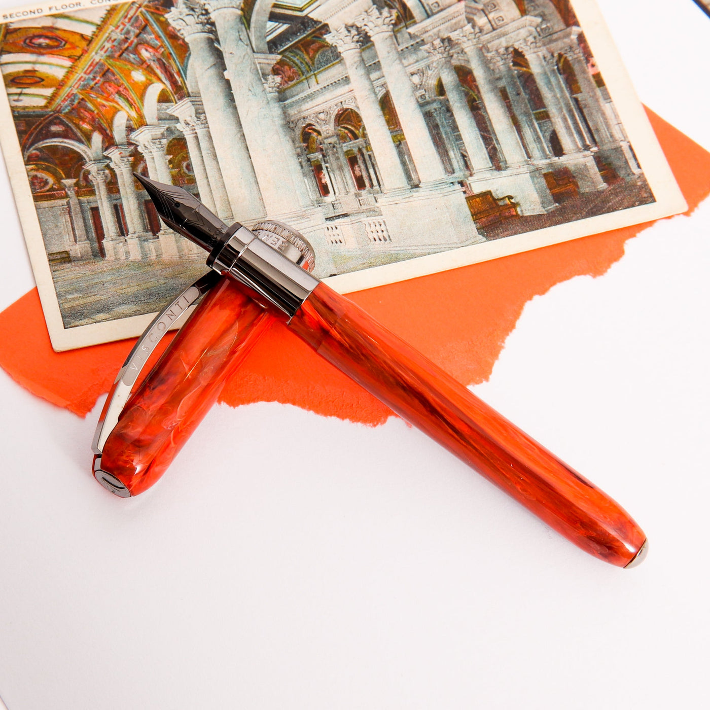 Visconti Rembrandt S Orange Fountain Pen