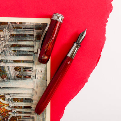 Visconti Rembrandt S Red Fountain Pen Red Hues