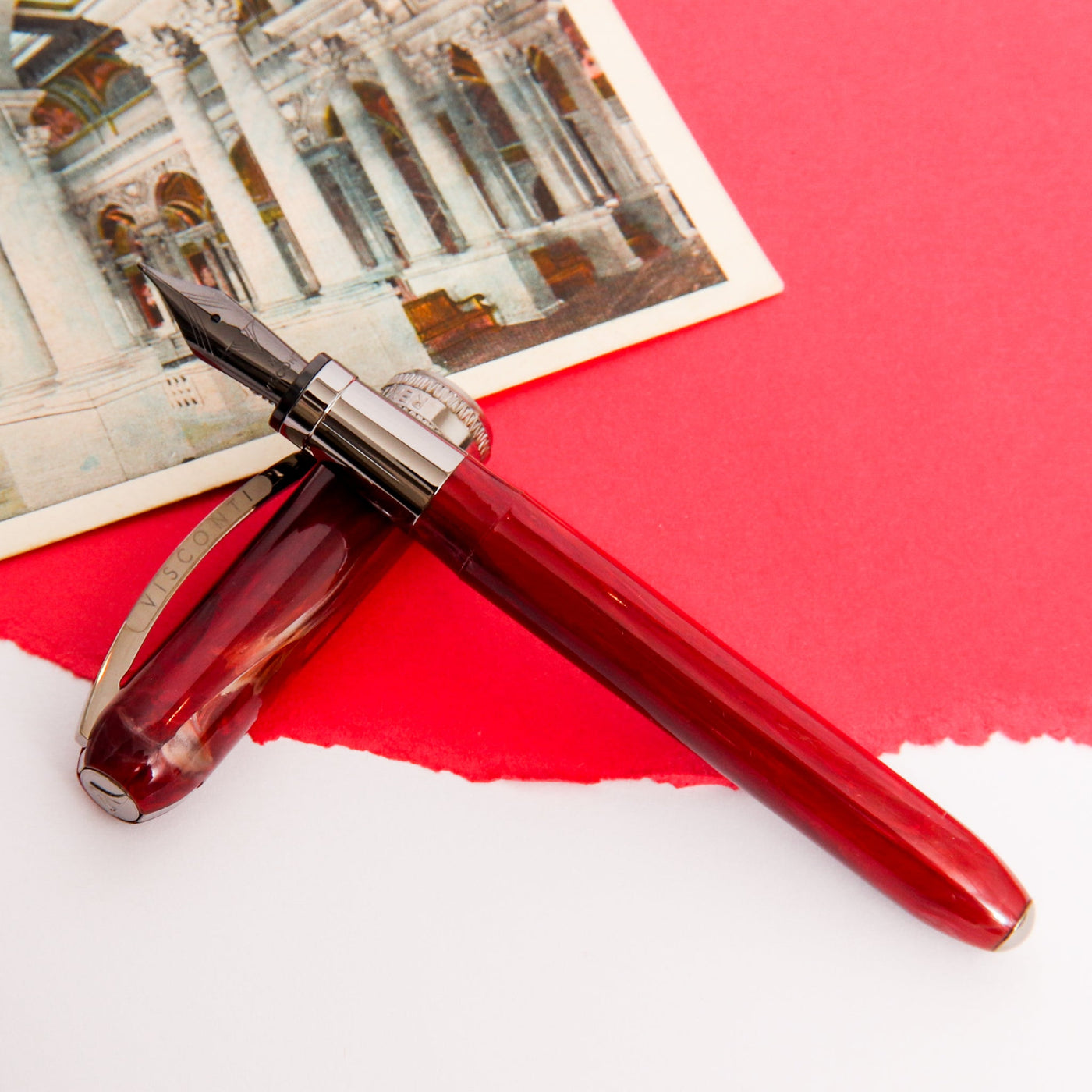 Visconti Rembrandt S Red Fountain Pen