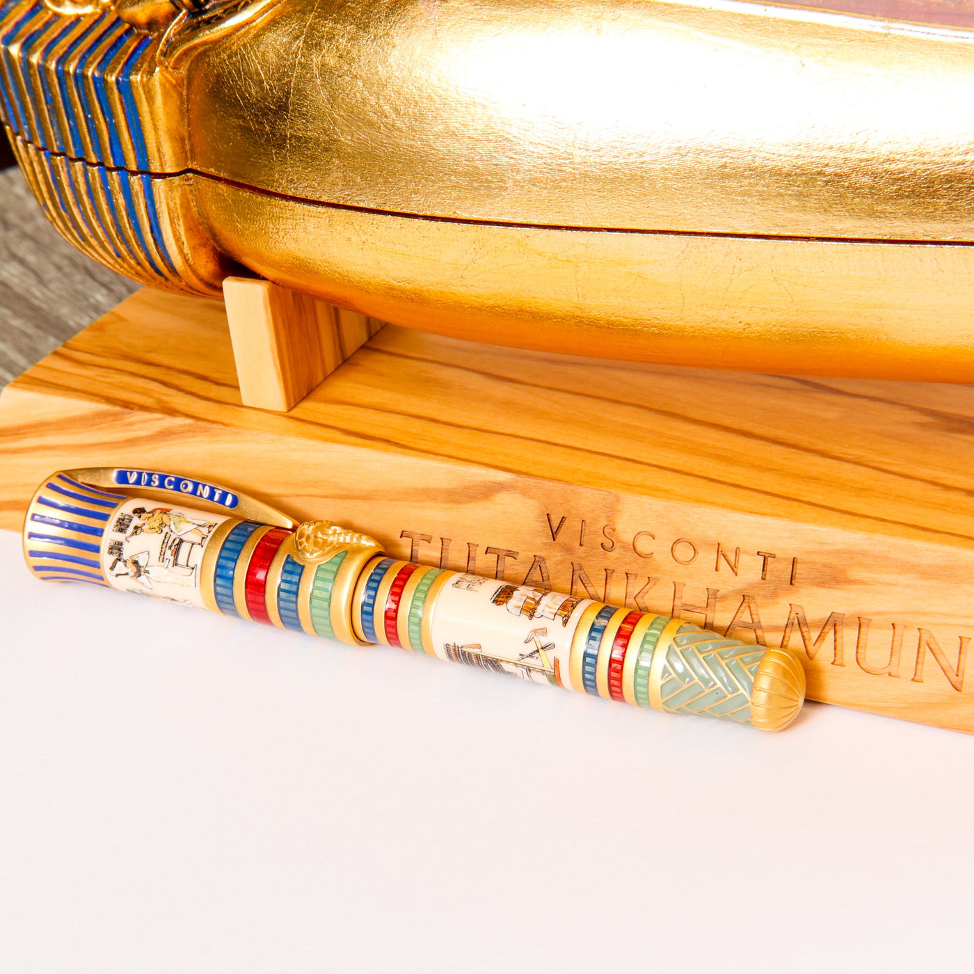 Visconti Tutankhamun Fountain Pen Capped