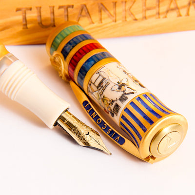 Visconti Tutankhamun Fountain Pen Nib Details
