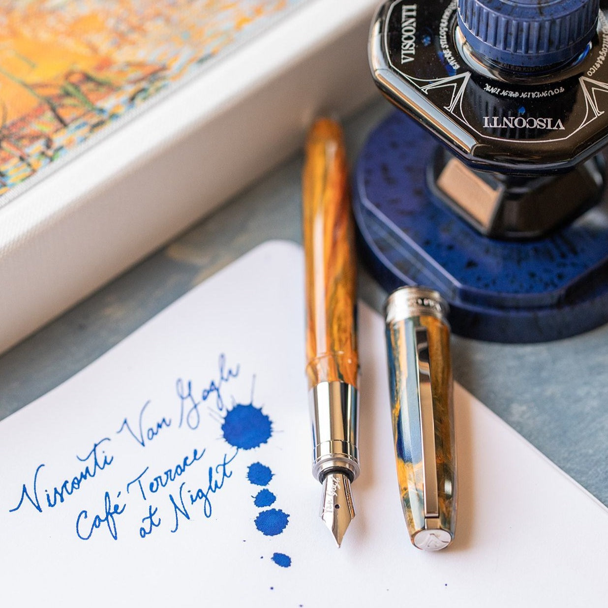 Visconti Van Gogh Cafe Terrace at Night Fountain Pen