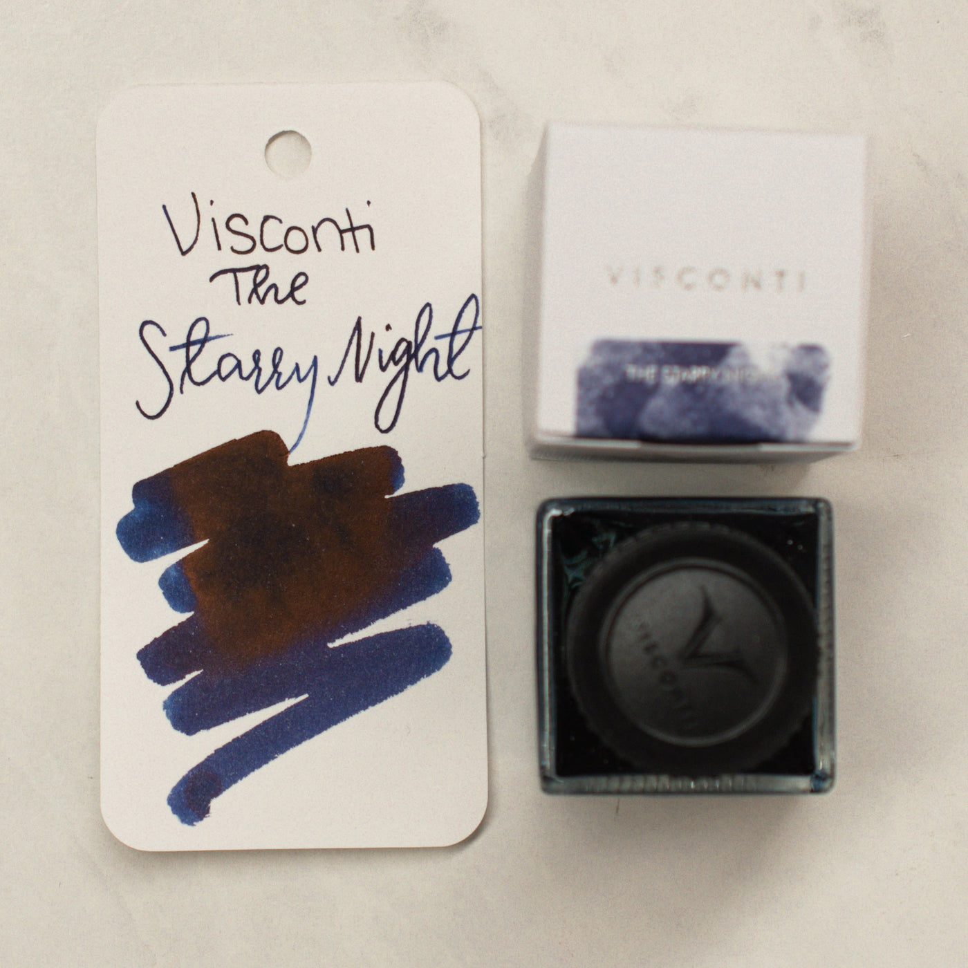 Visconti-Van-Gogh-Starry-Night-Ink-Bottle-30ml-Blue