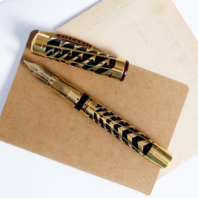 Visconti Watermark Gilded Rose Fountain Pen