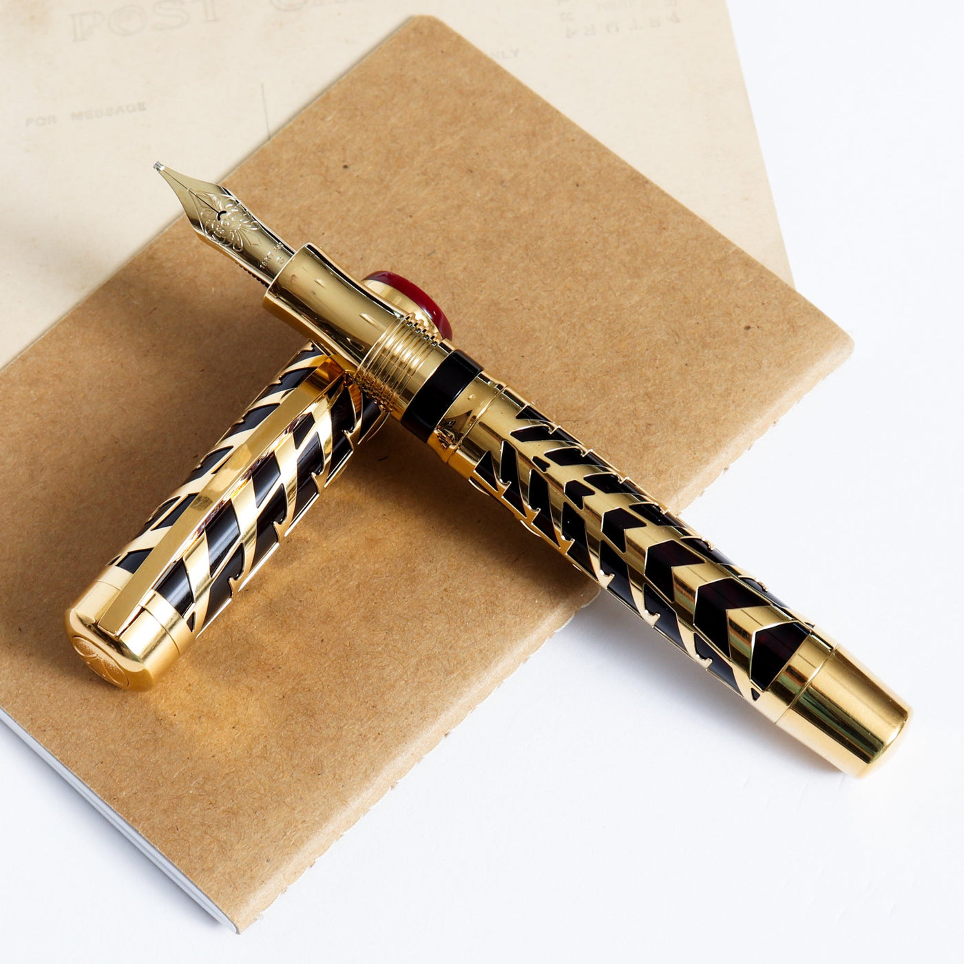 Visconti Watermark Gilded Rose Fountain Pen