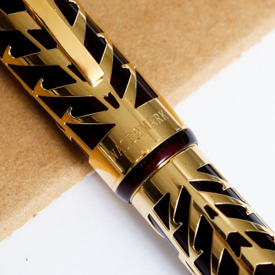 Visconti Watermark Gilded Rose Fountain Pen