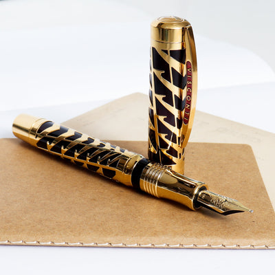Visconti Watermark Gilded Rose Fountain Pen