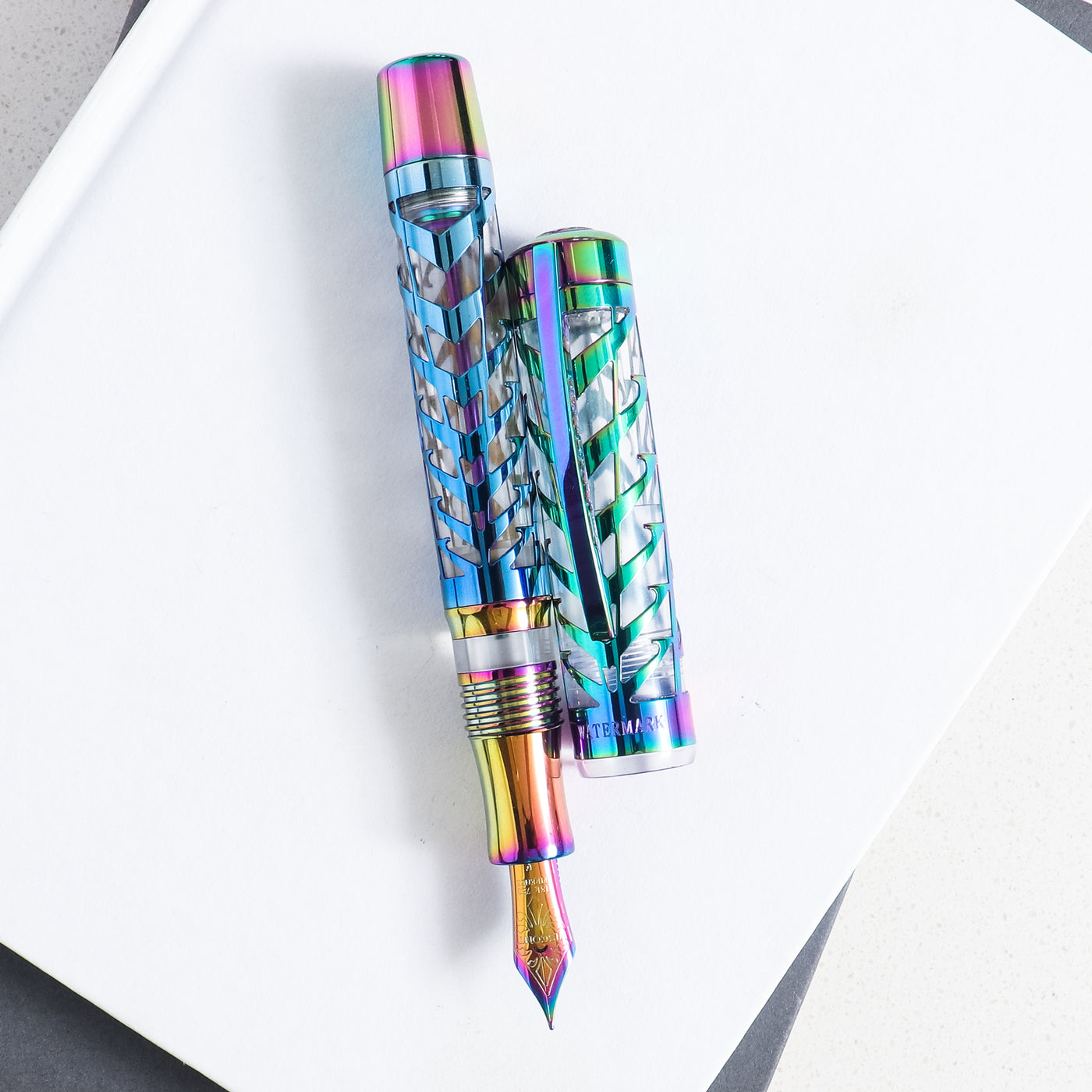 Visconti Watermark Rainbow Fountain Pen