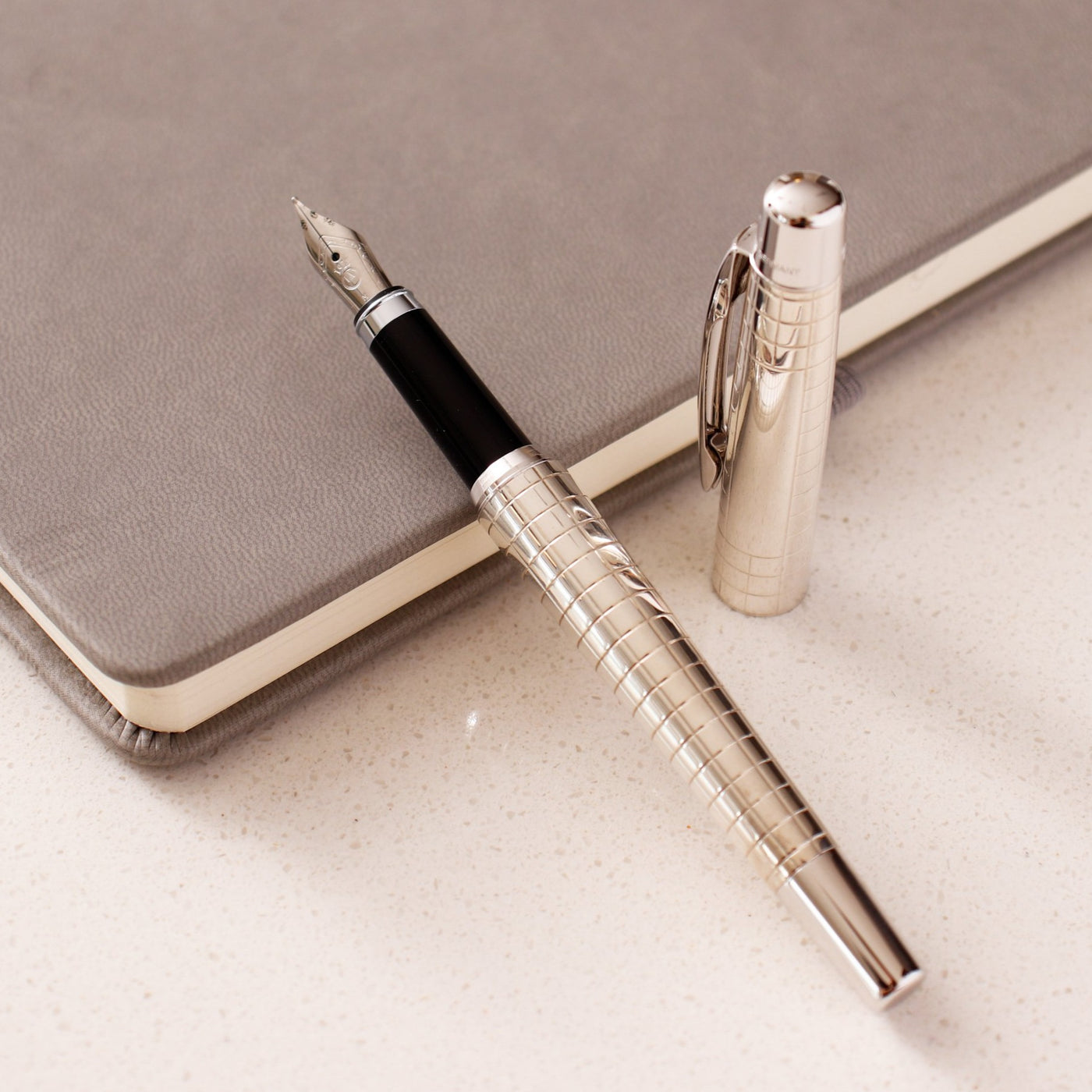 Waldmann Concorde Square Pattern Fountain Pen