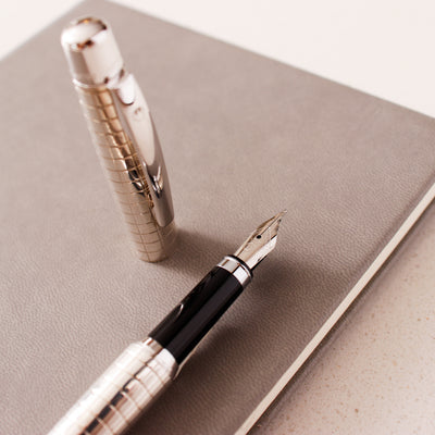 Waldmann Concorde Square Pattern Fountain Pen