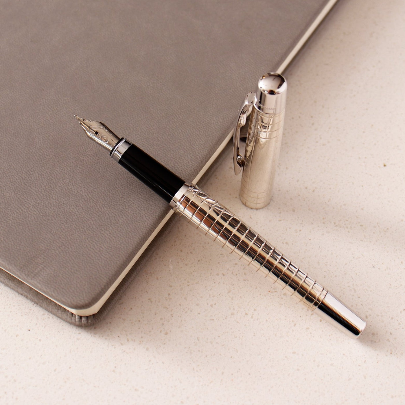 Waldmann Concorde Square Pattern Fountain Pen