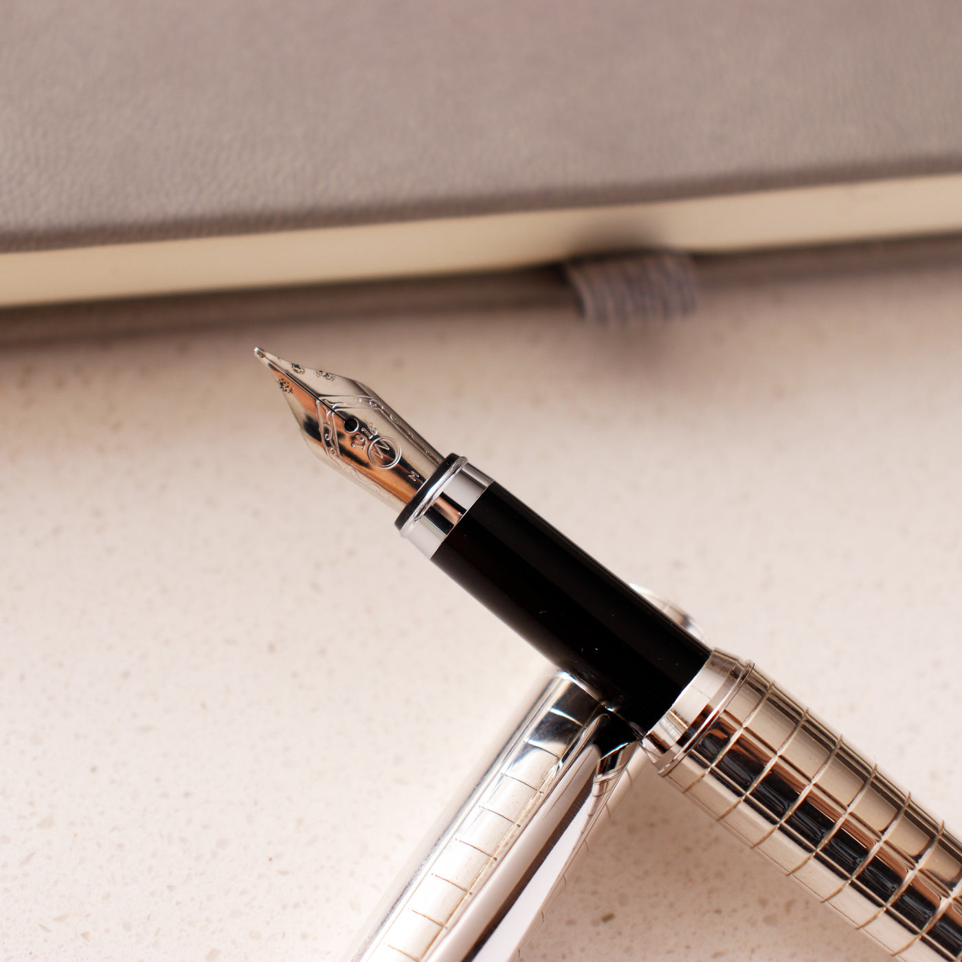 Waldmann Concorde Square Pattern Fountain Pen