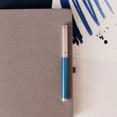 Waldmann Cosmo Ice Blue Fountain Pen