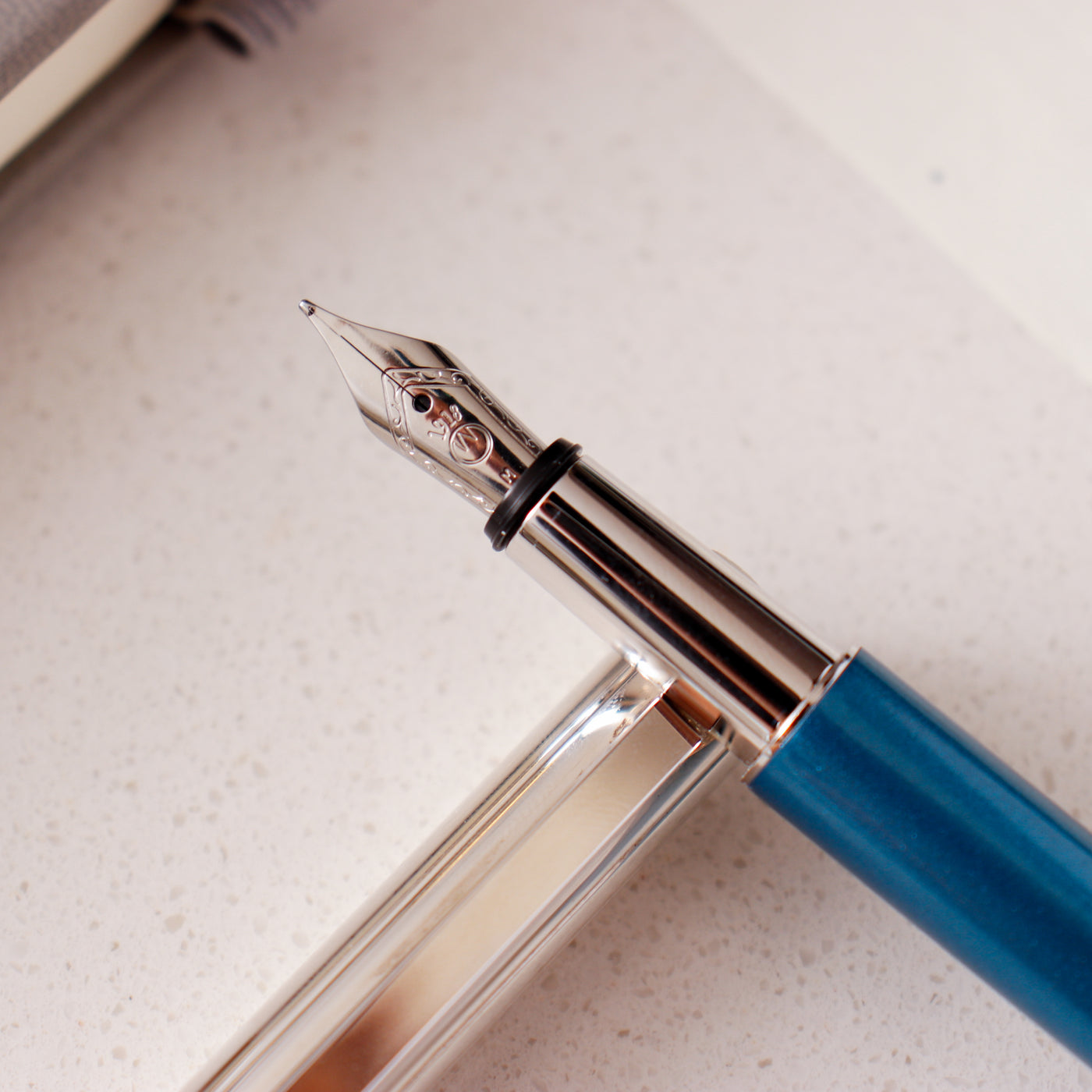 Waldmann Cosmo Ice Blue Fountain Pen