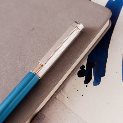 Waldmann Cosmo Ice Blue Fountain Pen