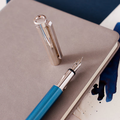 Waldmann Cosmo Ice Blue Fountain Pen