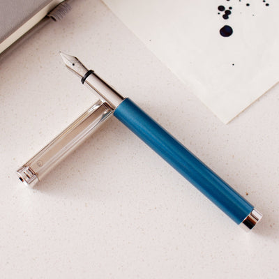 Waldmann Cosmo Ice Blue Fountain Pen