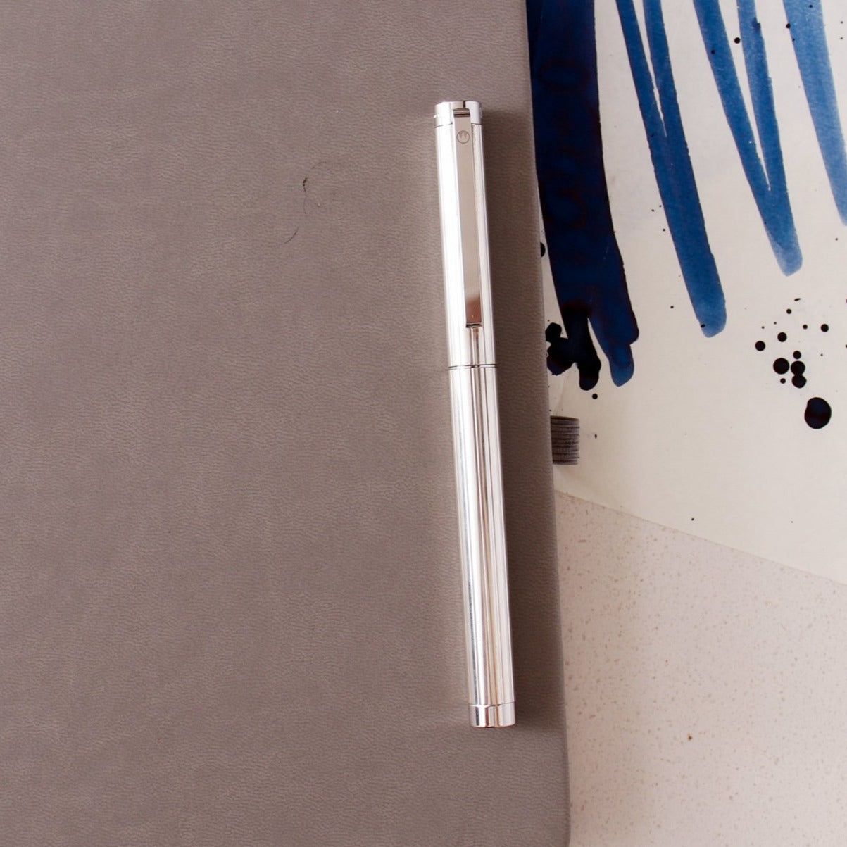Waldmann Cosmo Lines Pattern Fountain Pen