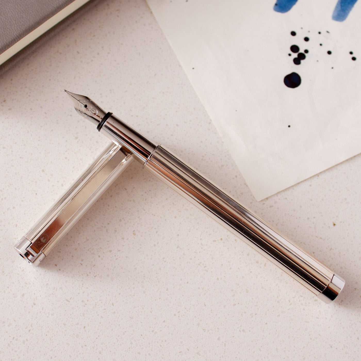 Waldmann Cosmo Lines Pattern Fountain Pen