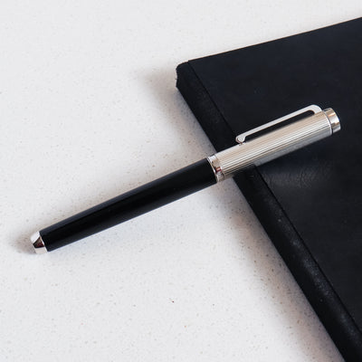 Waldmann Liberty Black & Silver Fountain Pen