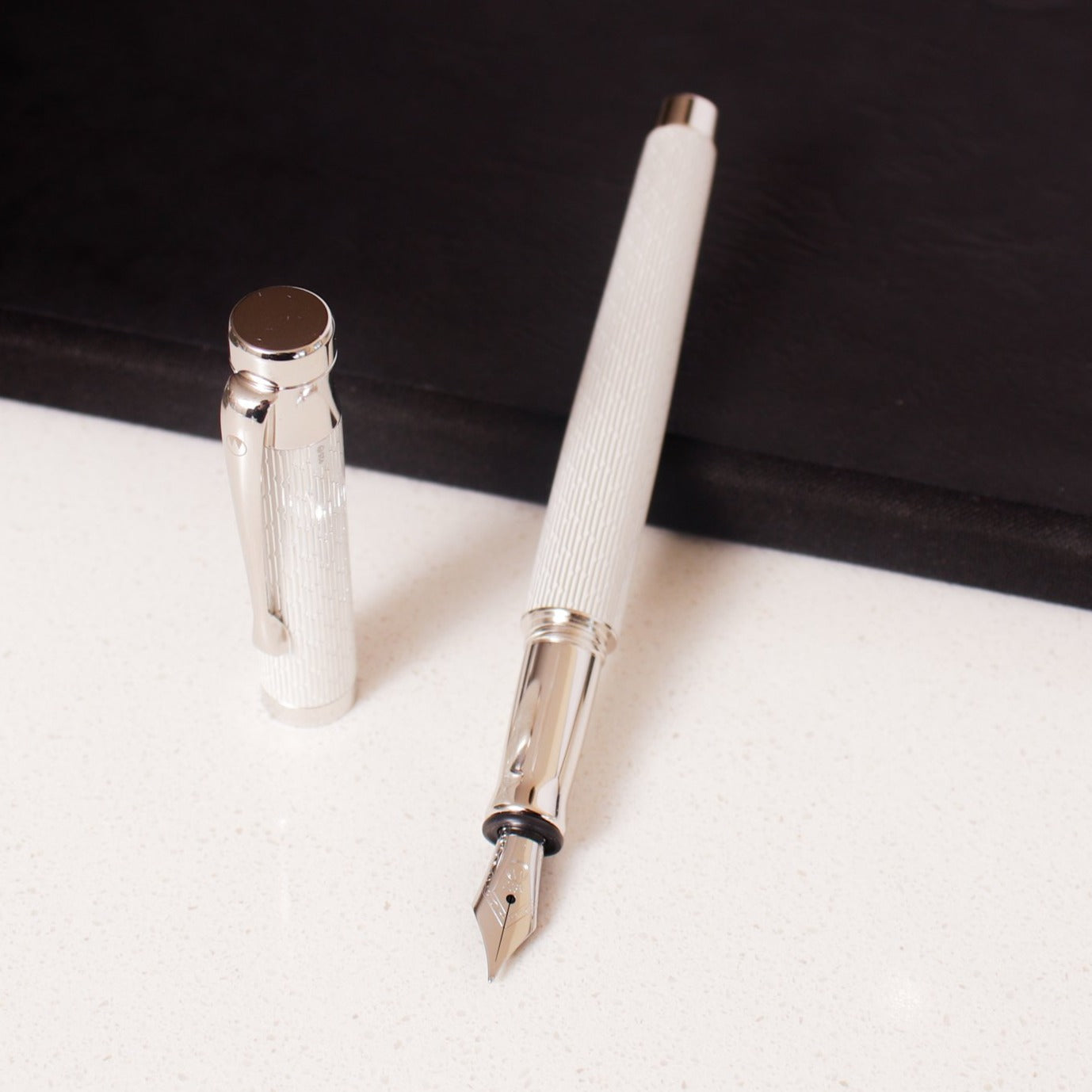 Waldmann Tango Imagination Brilliant White Fountain Pen