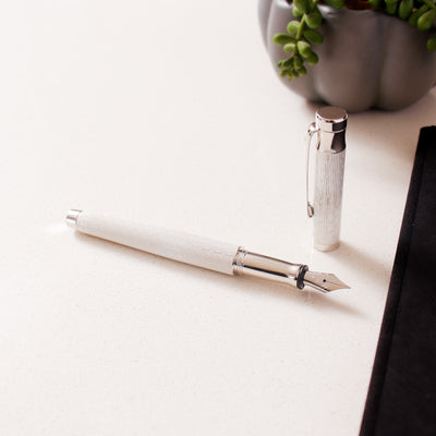 Waldmann Tango Imagination Brilliant White Fountain Pen